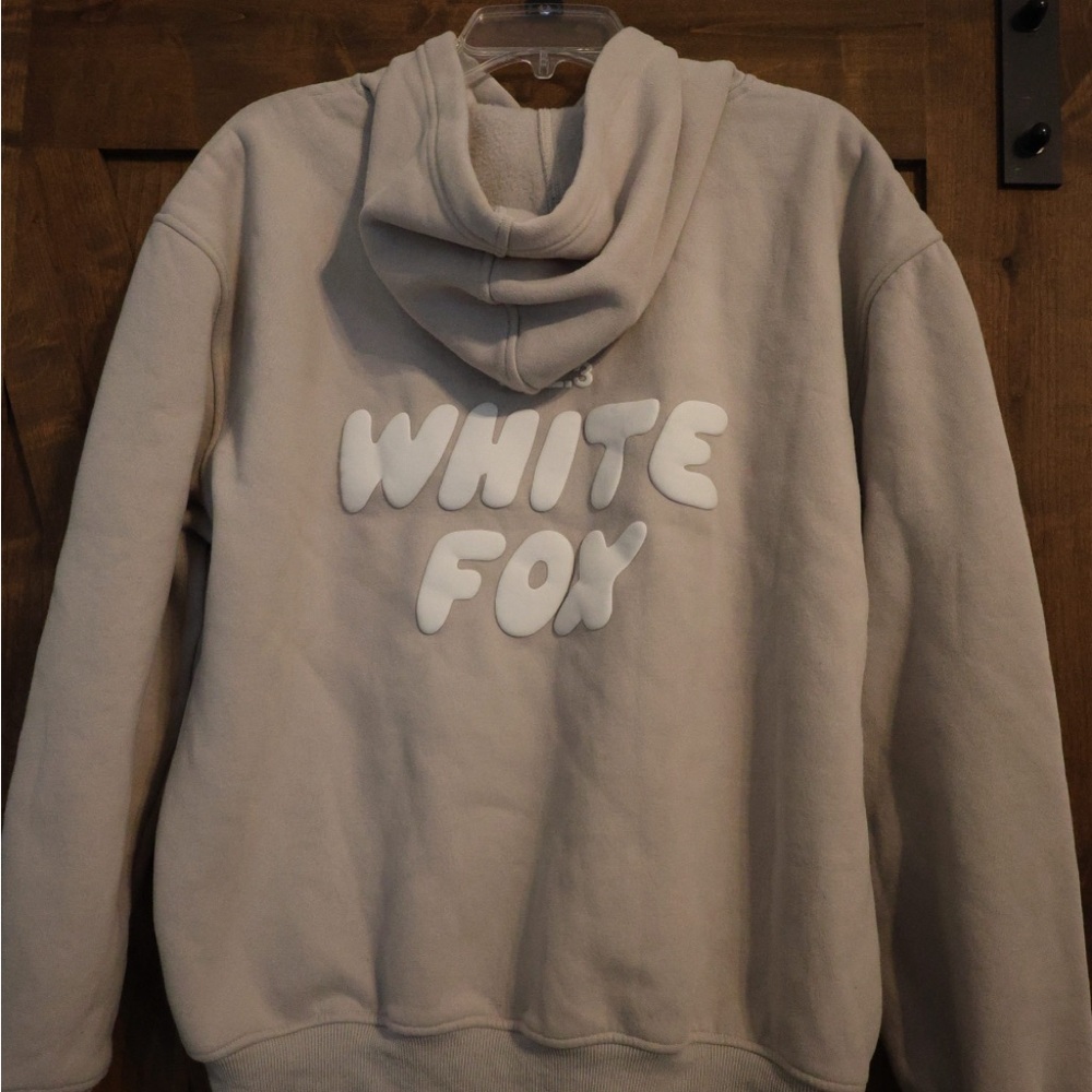 White Fox Boutique Gray Track Pants & Hoodie Set - Picture 3 of 11